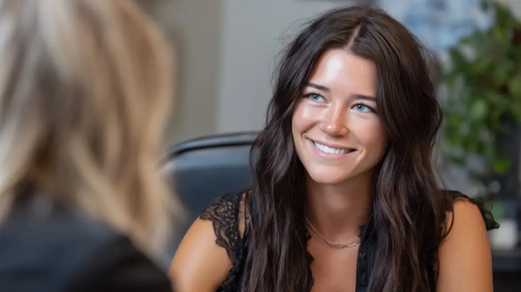 two women in a life coaching session