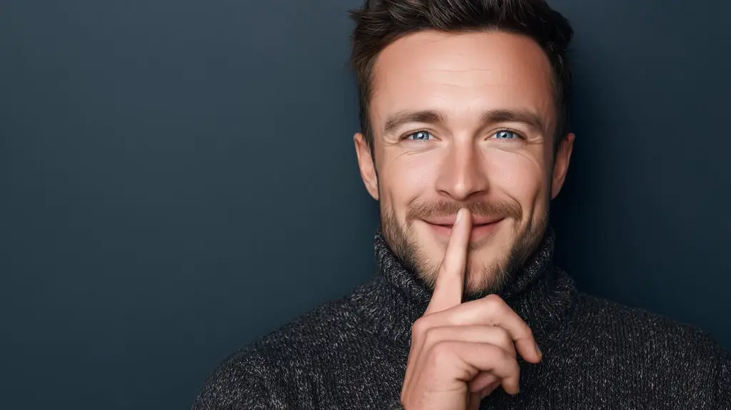 The Art of Mind Editing When You Need Some Quiet Feature Image of a man with finger over his lips motioning to be quiet