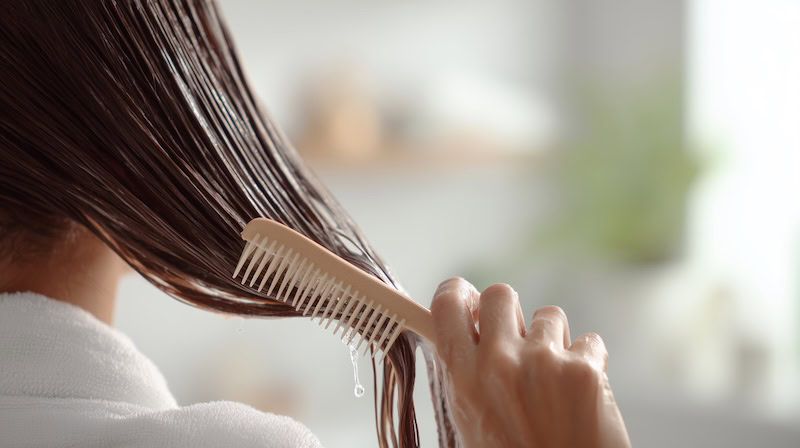 hairdresser approved hair care tips wide comb wet hair