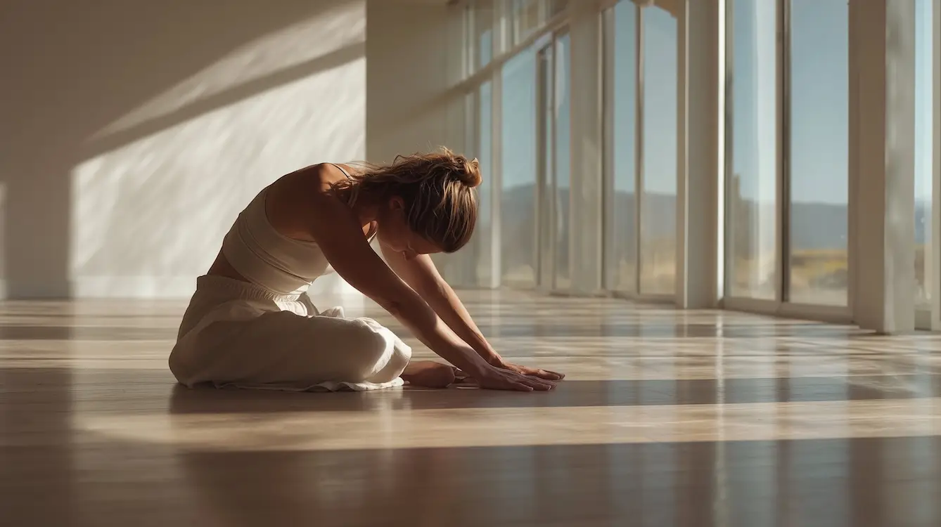 wellness trends 2026 image shows woman in yoga pose