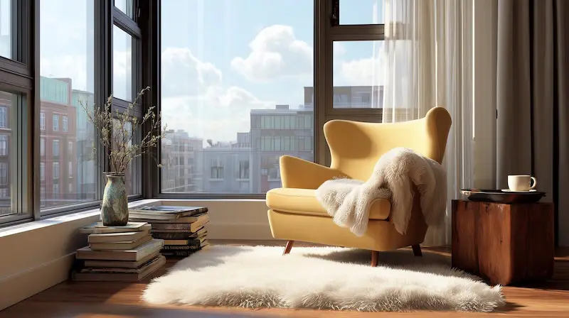 how to let the outside in this summer with your armchair facing out