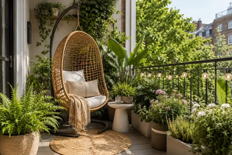 beautify your balcony hanging rattan chair beautify your balcony hanging rattan chair