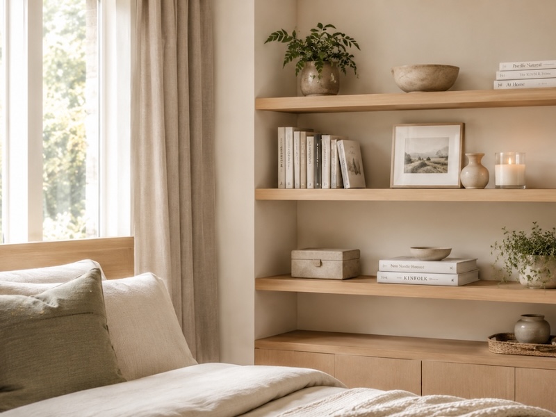 bedroom shelf styling image bedroom shelf styling image