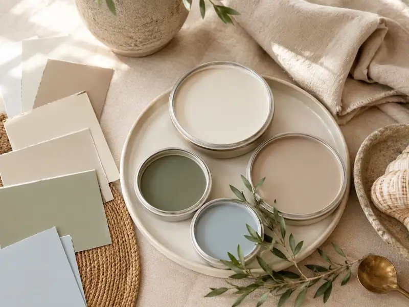 interior paint with warmth and depth