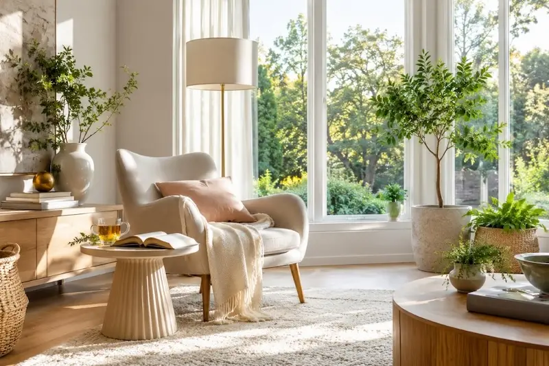how to create a wellness home corner in living room how to create a wellness home corner in living room