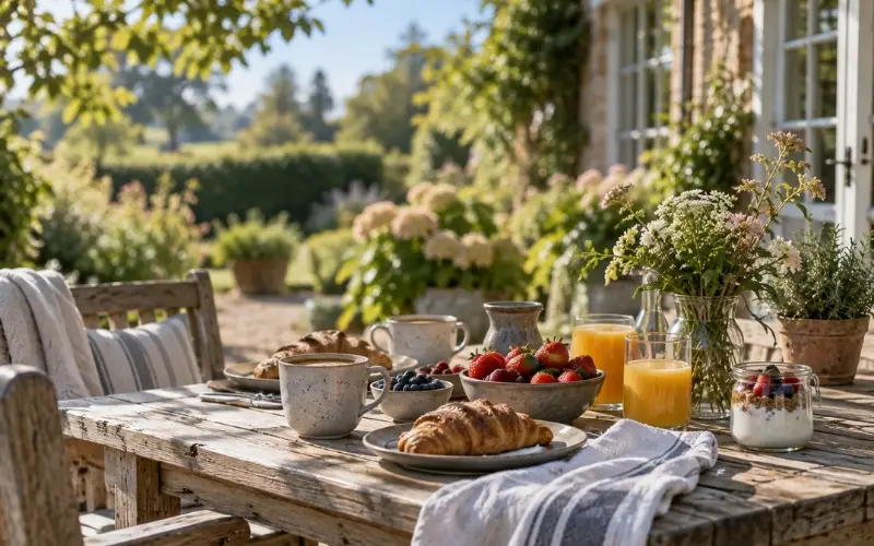 10 ways to make the most of the last of the summer breakfast outside