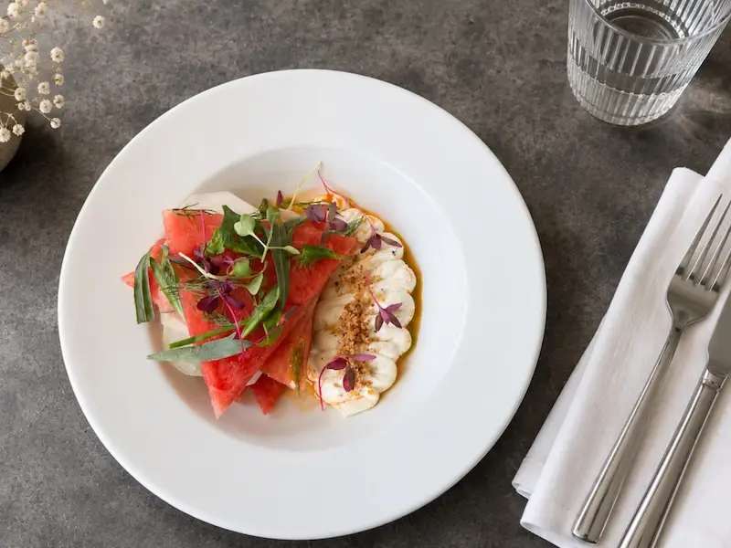 john gionleka late summer recipes little olive oil watermelon